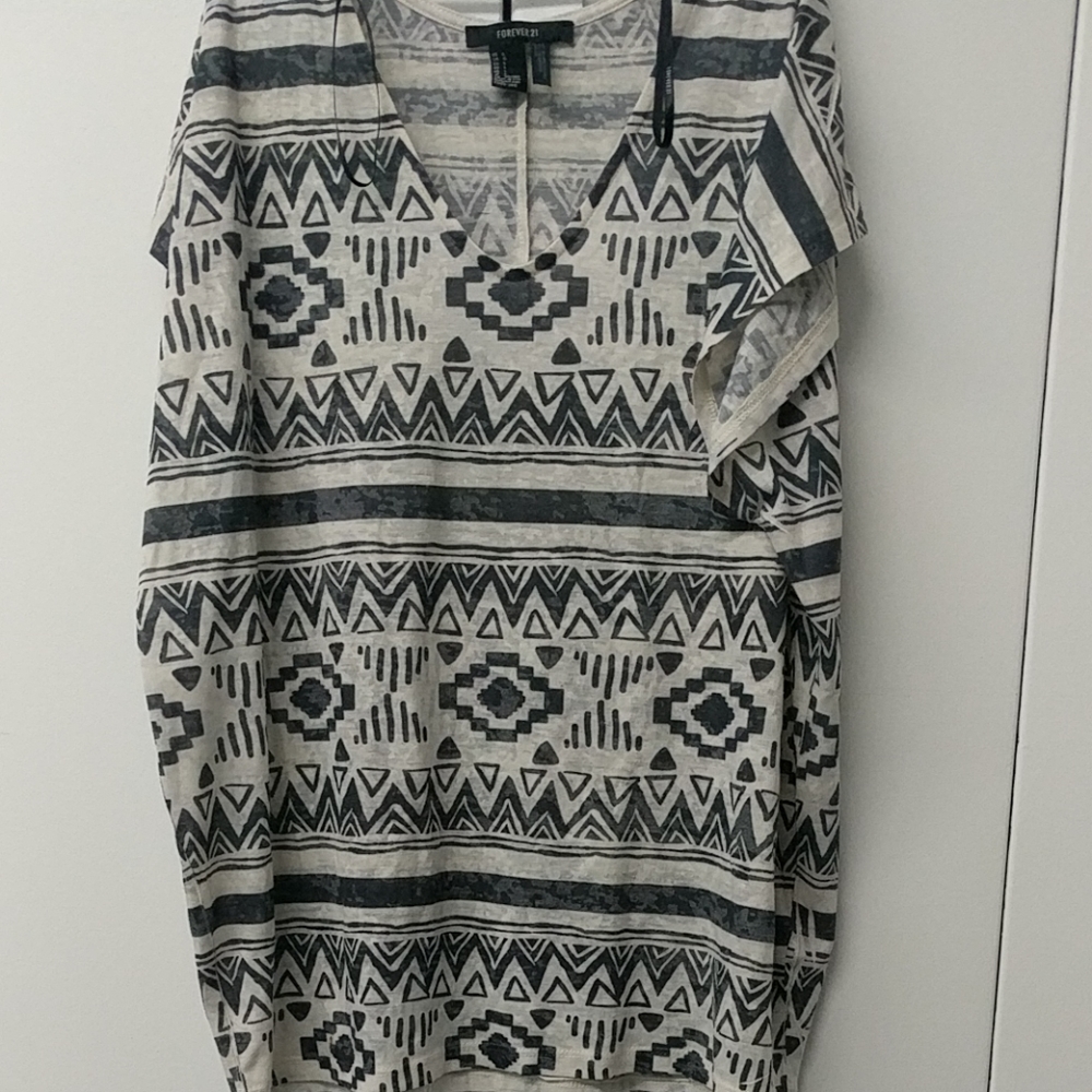 Forever 21 Aztec print shirt